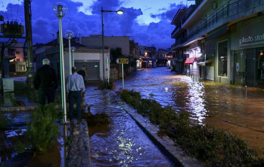 Πλημμύρα Μάνδρα 26/6/2018