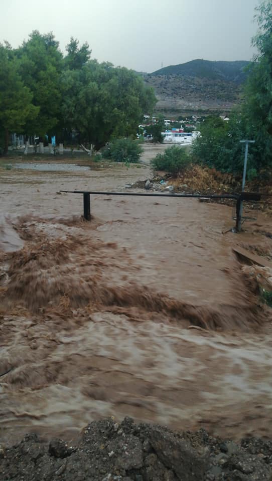 Πλημμύρα Νέα Πέραμος 26/6/2018