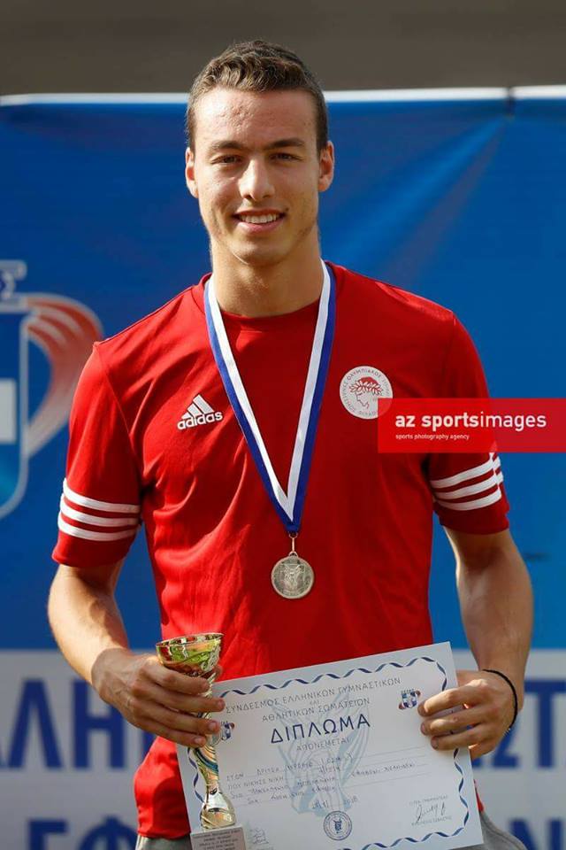 Άρης Δρίτσας, αθλητής στίβου, Ολυμπιακός, 2018