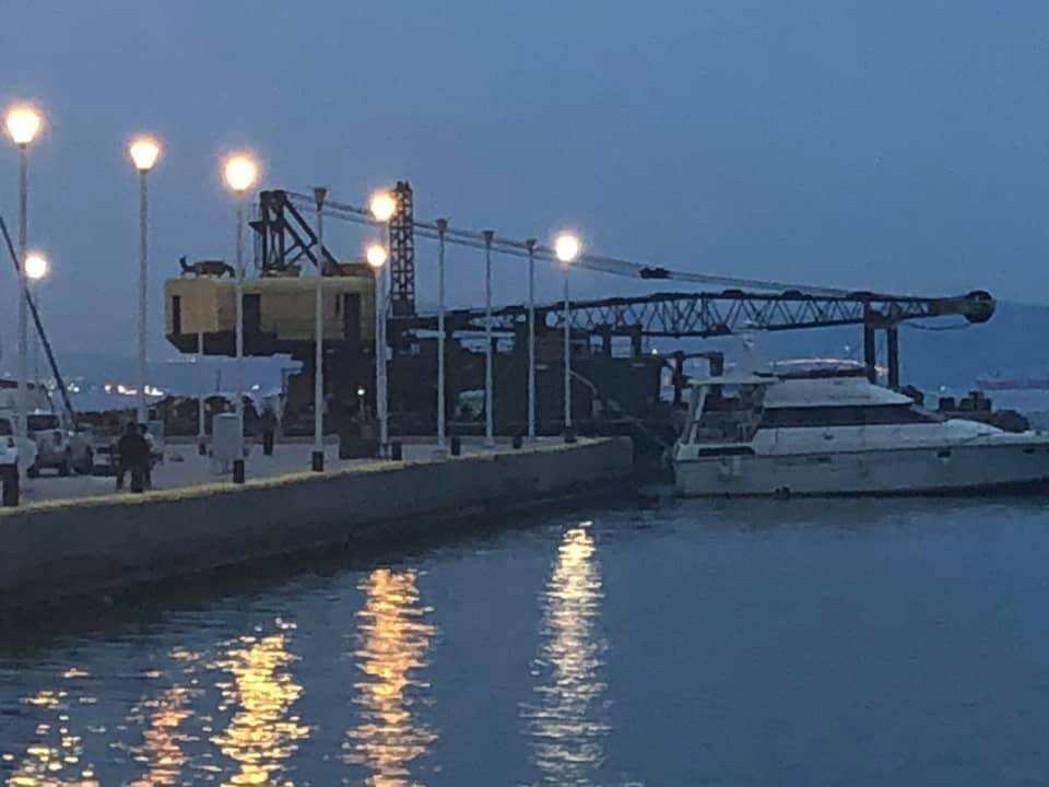 λιμάνι Νέας Περάμου, Απρίλιος 2019