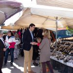 Κλεάνθης Βαρελάς, επίσκεψη στη λαϊκή αγορά, δημοτικές εκλογές 2019