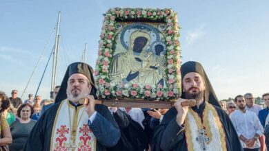 Παναγία Κυζικηνή Νέα Πέραμος